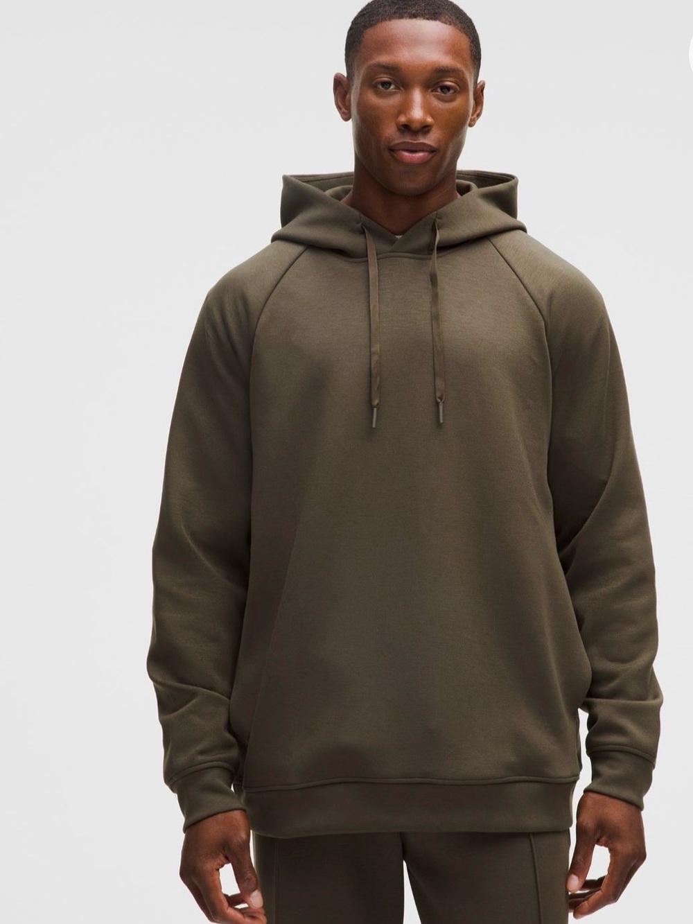 Lululemon Smooth Spacer Classic Fit Pullover Hoodie (Olive Brown)